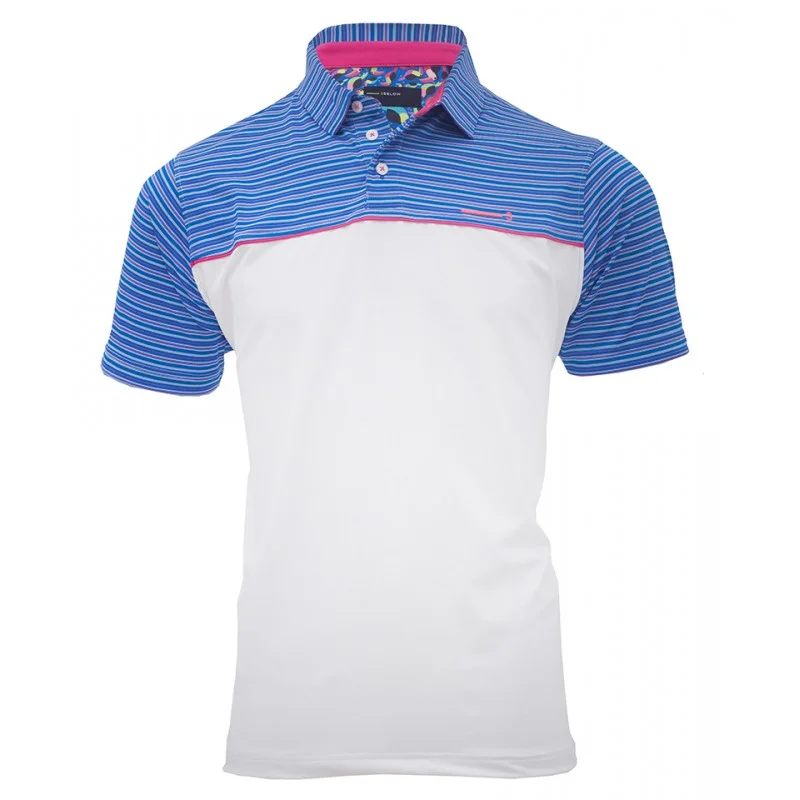 Men's ribbed t - shirts with a textured finish for added styleMen's ribbed t - shirts with a textured finish for added styleSIAMESE FIGHTER MEN'S GOLF T-SHIRT