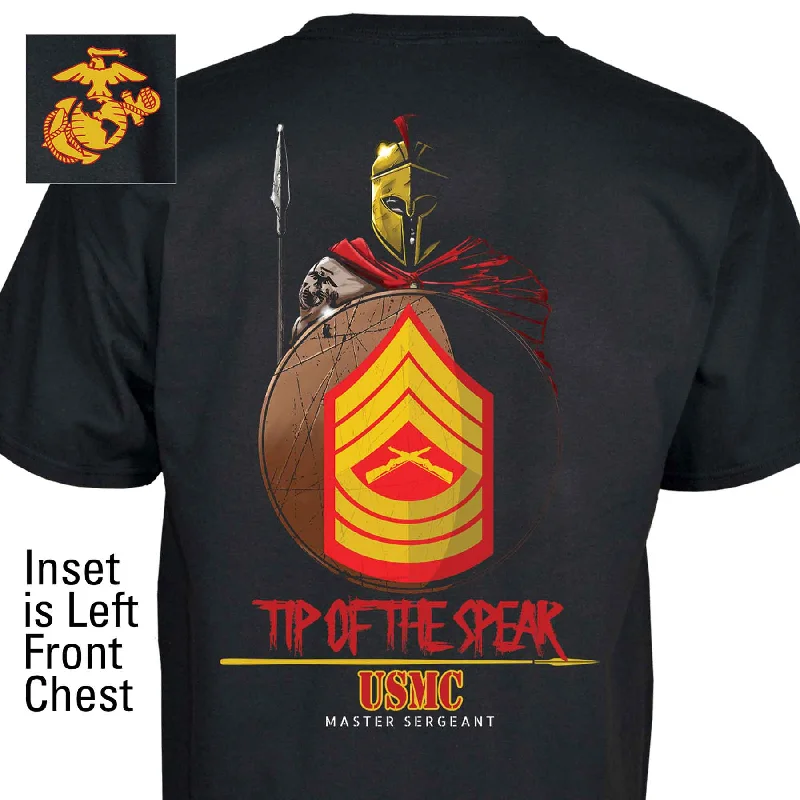 Men's printed Hawaiian t - shirts for tropical vacationsMen's printed Hawaiian t - shirts for tropical vacationsTip Of The Spear Rank T-Shirt